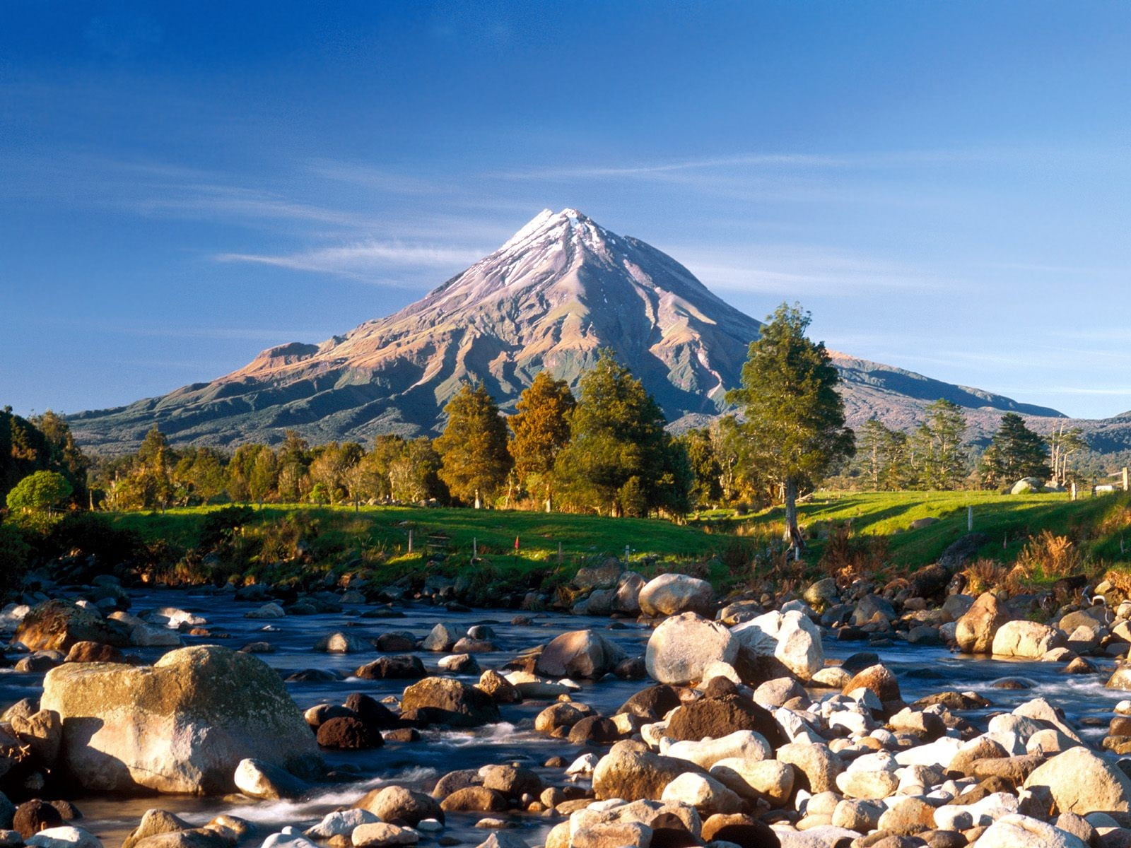 snow-capped mountain, mountains