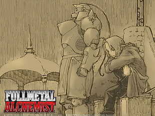 Fullmetal Alchemist poster, Full Metal Alchemist, Elric Edward, Elric Alphonse HD wallpaper