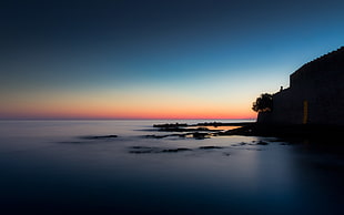 body of water, nature, sunset, landscape, sea