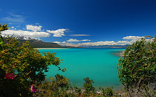 blue sea, nature, photography, landscape, lake