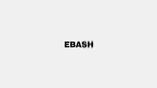 EBash logo, motivational, ebash HD wallpaper
