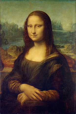Mona Lisa painting HD wallpaper