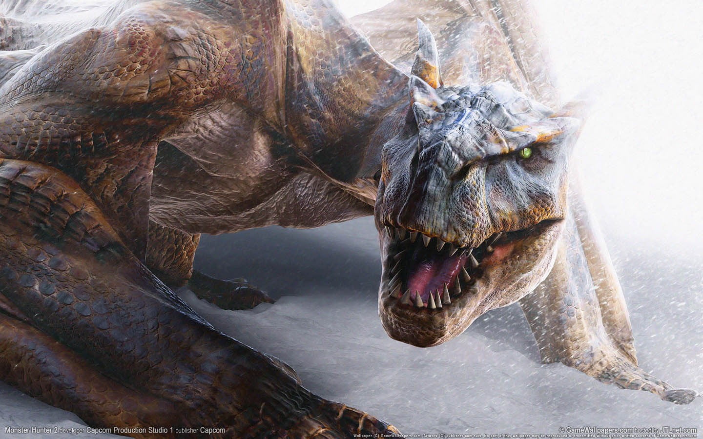 Brown dinosaur, Monster Hunter, dragon, Tigrex HD wallpaper | Wallpaper  Flare
