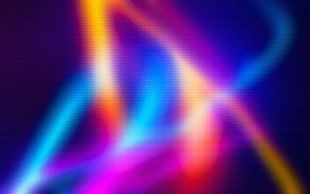 multicolored light rays HD wallpaper