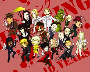Anime Characters walpaper, Hellsing, Alucard, Seras Victoria HD wallpaper