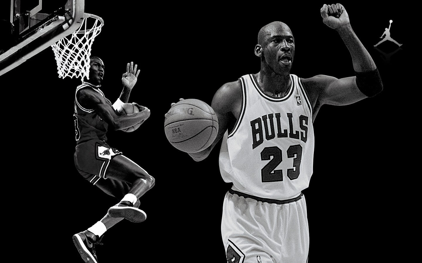 Michael Jordan poster, monochrome, Michael Jordan HD wallpaper | Wallpaper  Flare