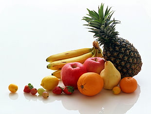 assorted variety of fruits HD wallpaper