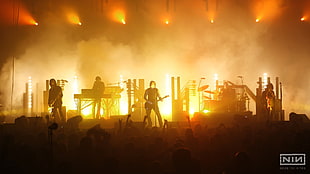 men's black tops, Nine Inch Nails, music, band HD wallpaper