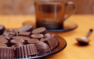 shallow focus photography of chocolates