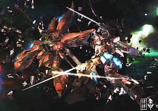 Mobile Suit Gundam digital wallpaper, Gundam, Mobile Suit, anime, Mobile Suit Gundam Unicorn HD wallpaper
