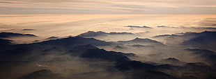 aerial view of mountains during daytime