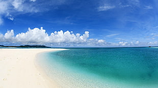 blue sea, beach, sky, sea