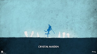 Crystal Maiden digital wallpaper HD wallpaper