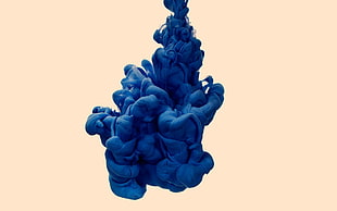blue illustration HD wallpaper