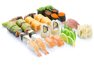 Sushi,  Caviar,  Seafood,  Rice HD wallpaper