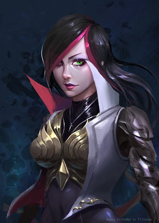 female 3D character illustration, fantasy art, League of Legends, Fiora (League of Legends)