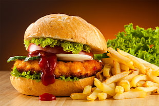 chicken burger