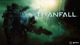 Titanfall wallpaper, video games, Titanfall, artwork, futuristic HD wallpaper