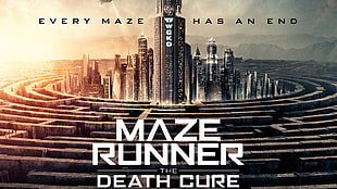 Maze Runner the Death Cure movie poster HD wallpaper