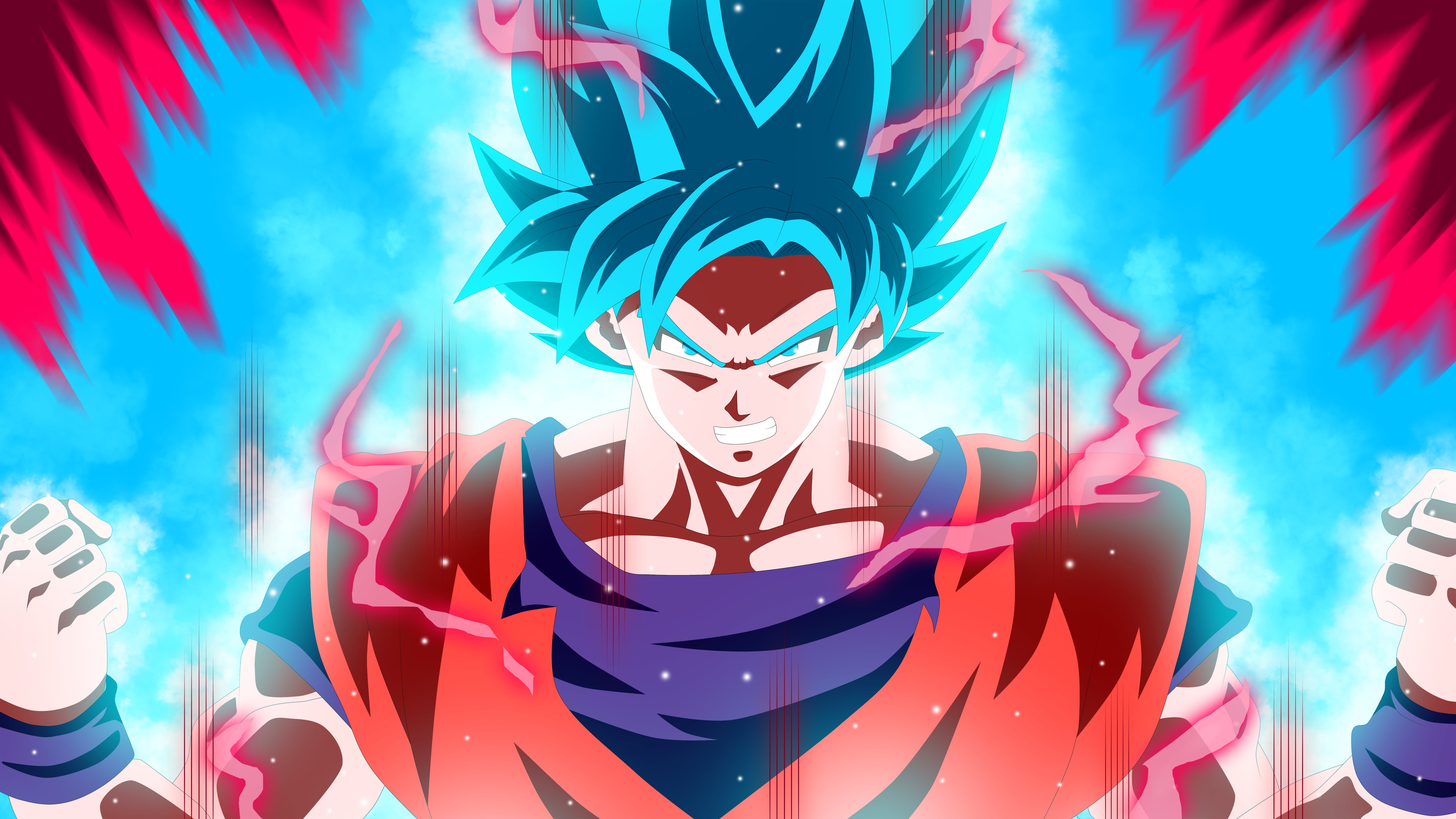 Son Goku Super Saiyan Blue, Dragon Ball Super, Son Goku, Super Saiyajin Blue,  Super Saiyan Blue HD wallpaper | Wallpaper Flare