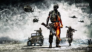 Battlefield Vietnam game poster HD wallpaper