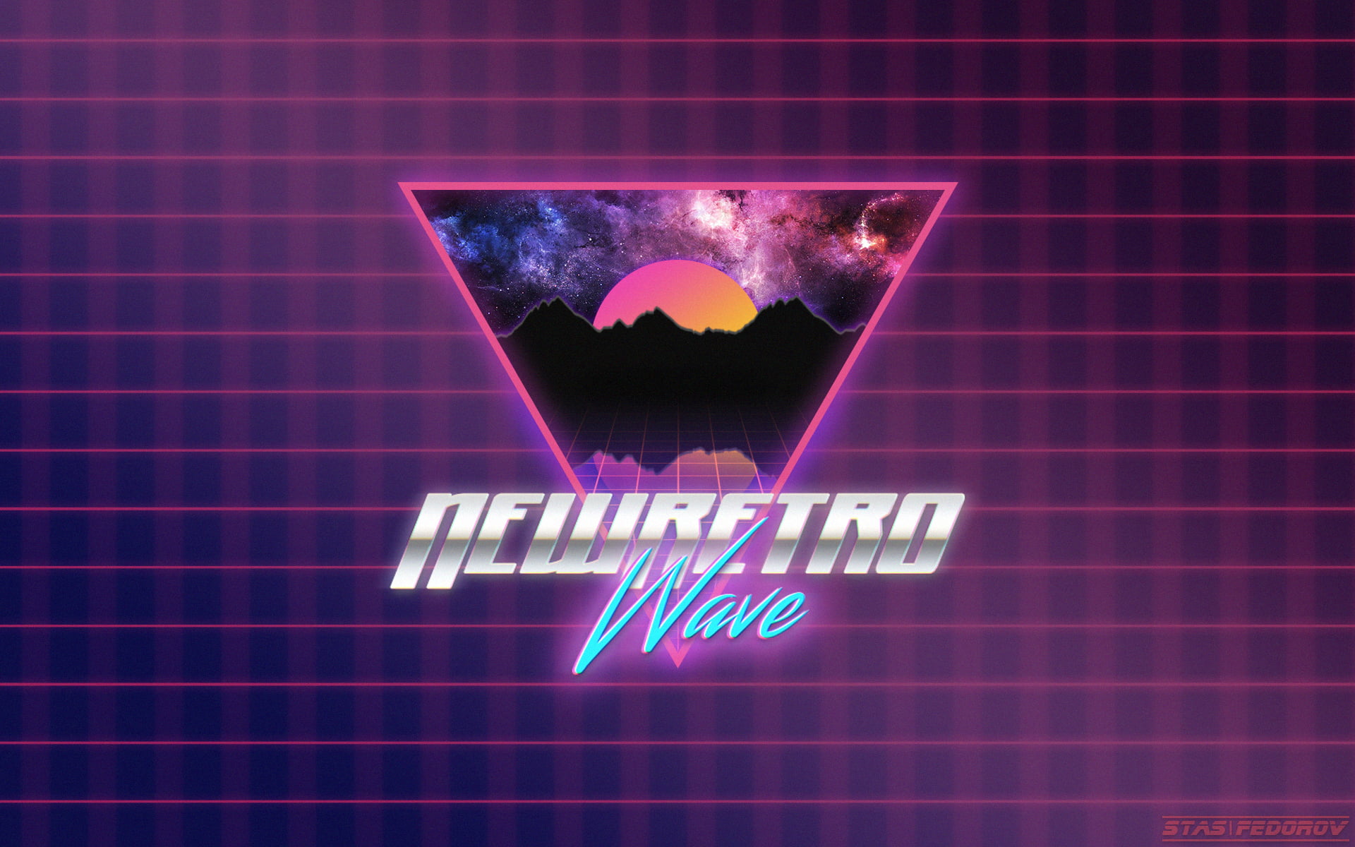 Synthwave radio logo, synthwave, New Retro Wave, 1980s, Retro style HD  wallpaper | Wallpaper Flare