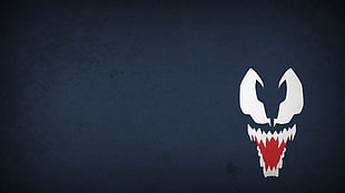 Marvel Venom wallpaper, minimalism, Venom HD wallpaper