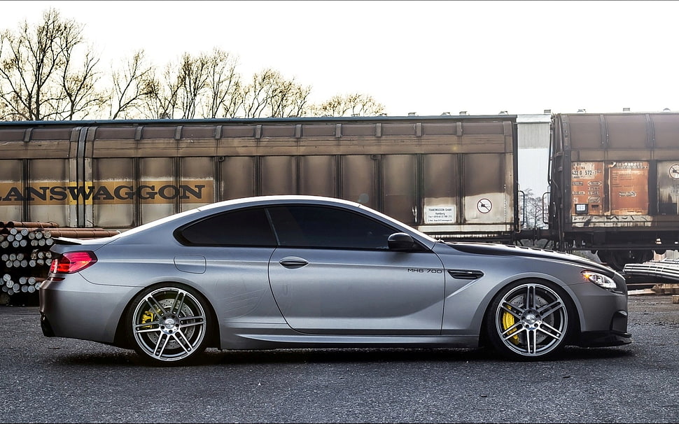 silver coupe, Manhart, BMW, Manhart BMW MH6 700, BMW M6 HD wallpaper