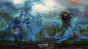 The Witcher digital wallpaper, The Witcher 2 Assassins of Kings, The Witcher