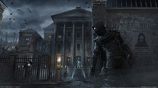 Assassin's Creed screenshot, Thief, watermarked HD wallpaper