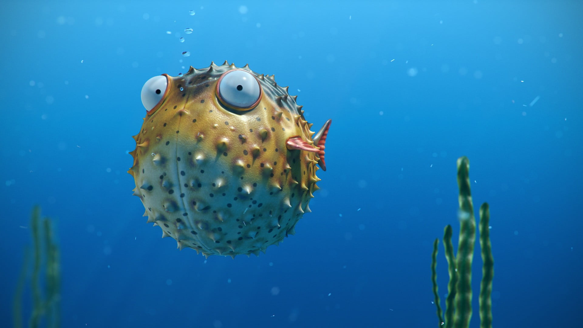 Share more than 80 puffer fish wallpaper latest - in.cdgdbentre