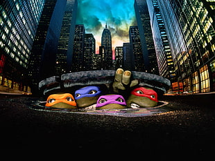 classic TMNT movie poster