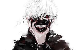 Tokyo Ghoul Ken Kaneki digital wallpaper, anime, Tokyo Ghoul, Kaneki Ken