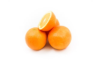 three Orange fruits HD wallpaper