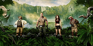 2018 Jumanji movie poster HD wallpaper