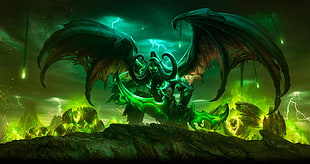 Ilidan Stormage of Warcraft HD wallpaper