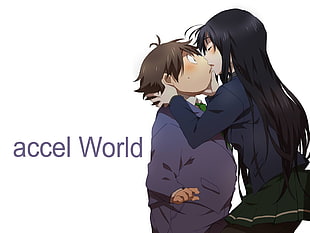 Accel World Protagonist and Heroine HD wallpaper