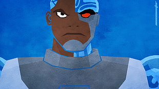 Cyborg from teen Titans, Teen Titans, Cyborg (DC Comics) HD wallpaper
