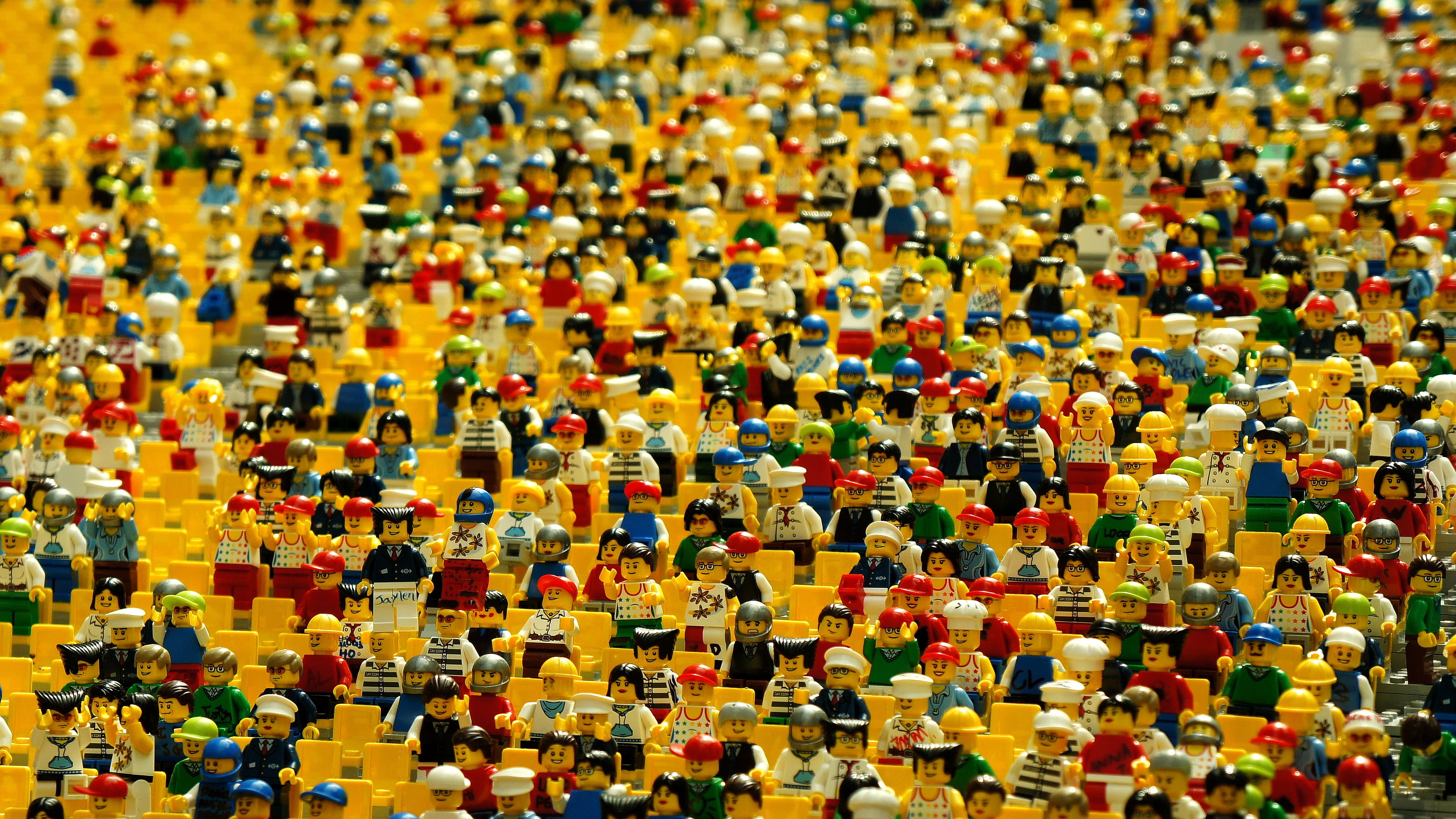 Lego mini figure lot HD wallpaper | Wallpaper Flare