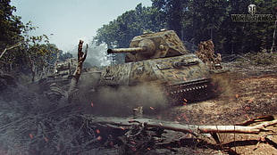 World of Tanks wallpaper, World of Tanks, tank, wargaming, video games