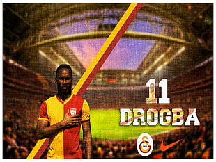 Galatasaray wallpaper, Didier Drogba , Galatasaray S.K., Fildişi Sahilleri HD wallpaper