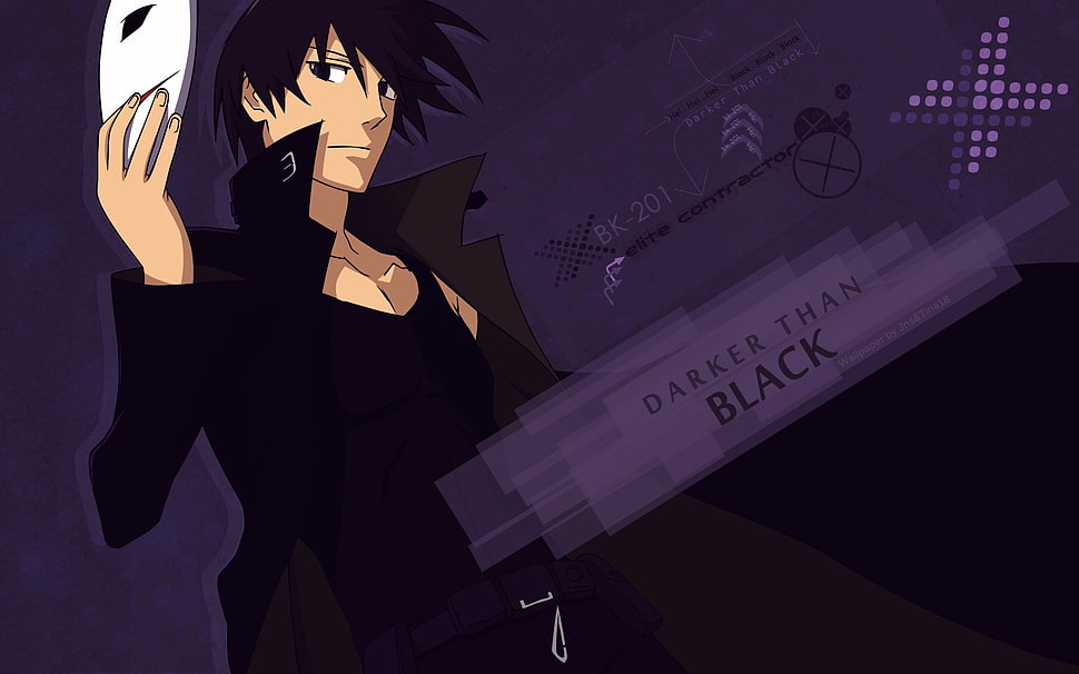 Darker Than Black HD wallpaper