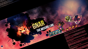 Gnar The Missing Link screengrab, League of Legends, Gnar HD wallpaper