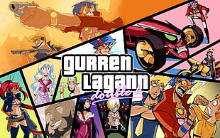 Gurren Lagann Double K poster, Tengen Toppa Gurren Lagann