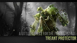 Defense of the Ancient 2 Treant Protector, Dota 2, Treant Protector, video games HD wallpaper