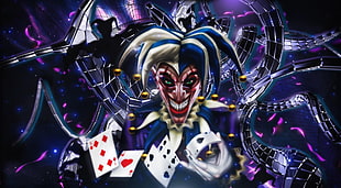 Joker illusration HD wallpaper