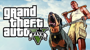 Grand Theft Auto Five digital wallpaper, Grand Theft Auto V, video games HD wallpaper