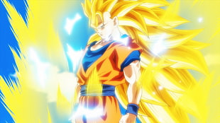 Super Saiyan 3, Son Goku, Dragon Ball GT, Dragon Ball Z Kai, Super Saiyan 3