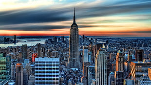 Empire State Building, New York HD wallpaper