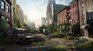 brown medic car, The Last of Us, video games HD wallpaper
